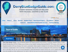 Tablet Screenshot of derrybluebadgeguide.com